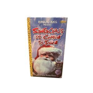 NEW Santa Claus Is Coming To Town VHS Tape Christmas Holiday Family Kids Movie